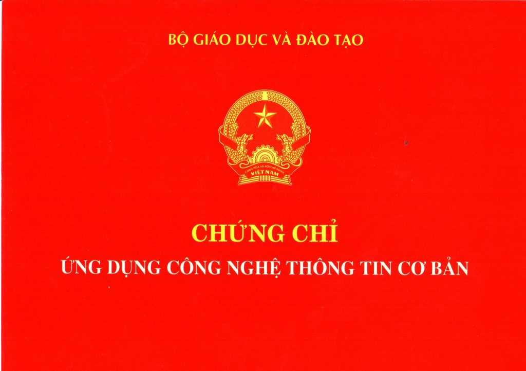 Thông báo lịch thi cấp chứng chỉ Ứng dụng CNTT cơ bản theo TT 03 của Bộ TT&TT